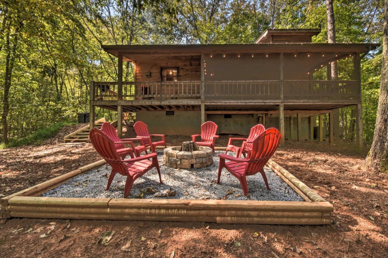 Blue Ridge Cabin Hot Tub, Fire Pit And Grill! Eksteriør billede
