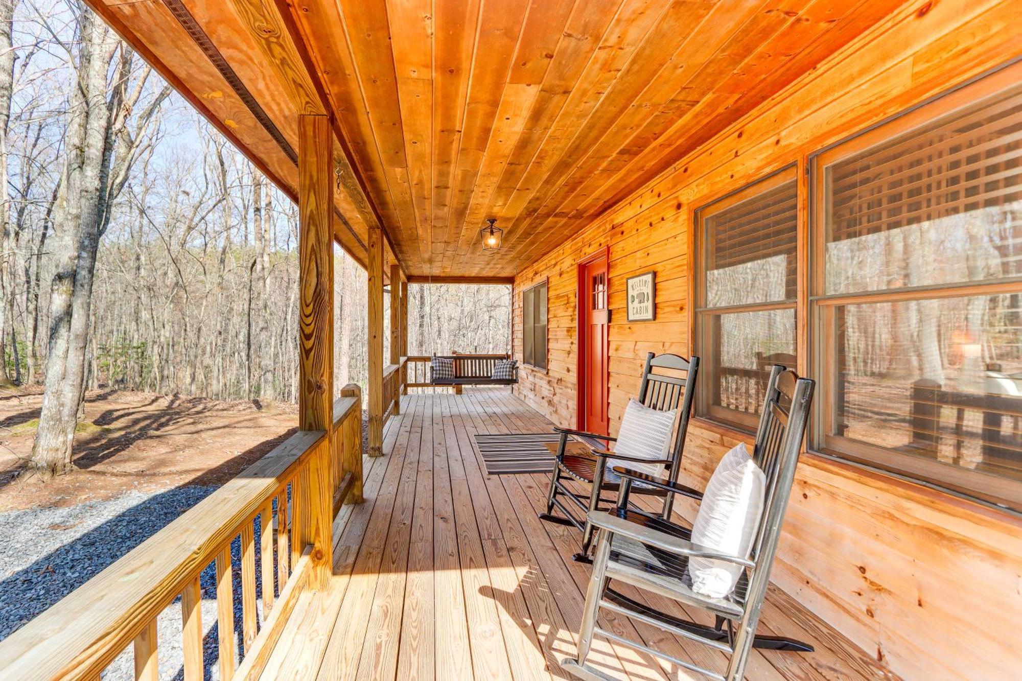 Blue Ridge Cabin Hot Tub, Fire Pit And Grill! Eksteriør billede